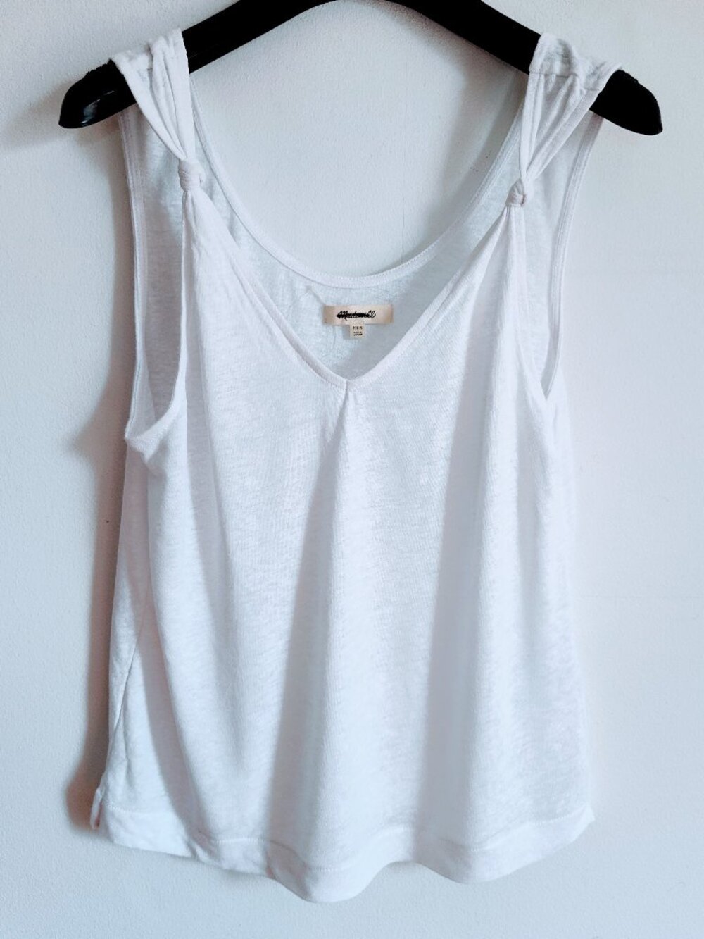 Madewell White Tank